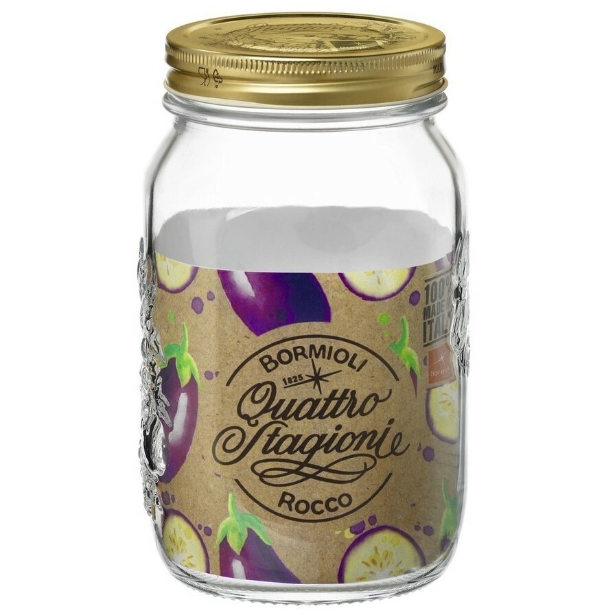 Bormioli Rocco Zavařovací sklenice s víčkem Quattro Stagioni, 1 l, 1000 ml - thumb (2)
