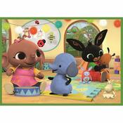 Puzzle Trefl Bing O zi fericită, 4 în 1 12, 15,20, 24 piese