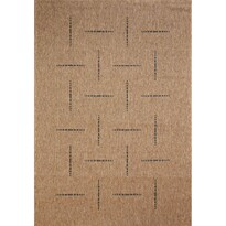 Floorlux szőnyeg coffee/black 20008, 60 x 110 cm