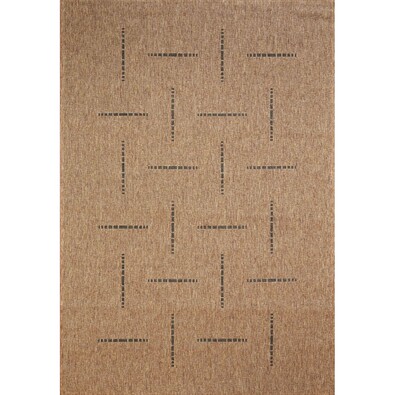 Teppich Floorlux coffee/schwarz 20008 , 60 x 110 cm