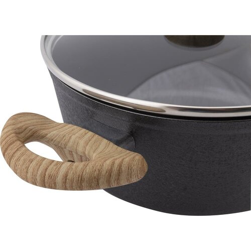 Lamart LT1245 ponev s pokrovom Natur, premer 18 cm