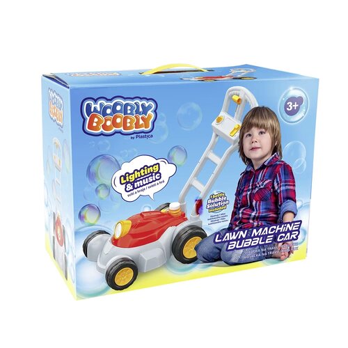 Plastica 95122 Bublifuky - Kosiarka z światłem i muzyką/2 tryby