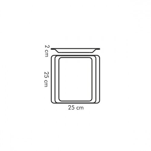 Obrázok Servírovací podnos GUSTITO 25 x 25 cm