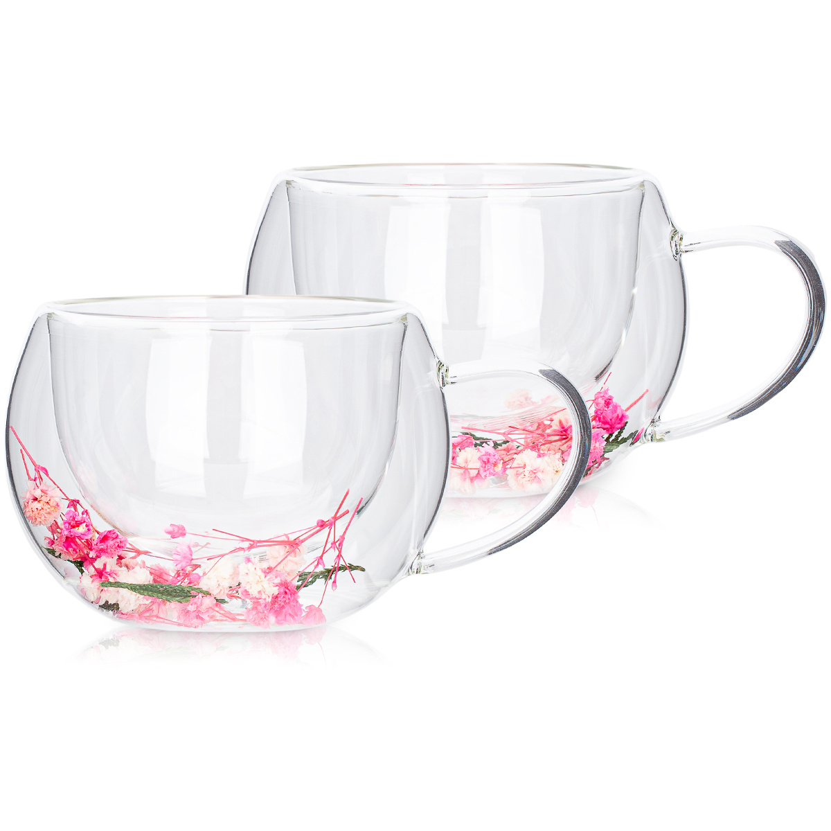 4Home Termo sklenice na cappuccino Blossom Hot&Cool, 270 ml, 2 ks - thumb (1)