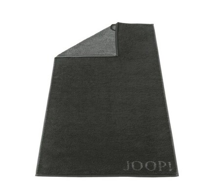 JOOP! ručník Doubleface černý, 50 x 100 cm