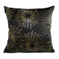 Domarex Kissenbezug Velvet Golden style Feuerwerk, 40 x 40 cm