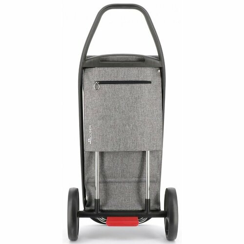 Rolser Trolley bevásárlótáska Com Tweed 8 feketecső, szürke