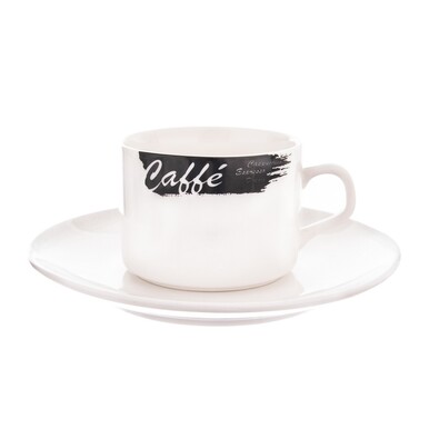Orion Porcelanowa filiżanka z podstawką Caffé 0,18 l,2 szt.