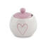 Cukierniczka ceramiczna Heart, różowy