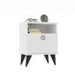 Nachttisch Barlo White