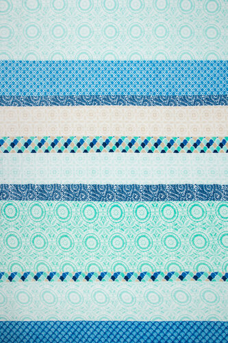 4Home Soft Dreams Circles pléd, türkiz, 150 x 200 cm