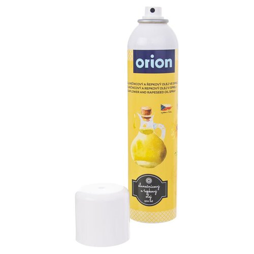 Orion Olej slunečnicový/řepkový na pečení ve spreji, 300 ml