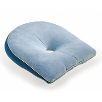 Клиновидна подушка з отвором для людей зобмеженими можливостями, 45 см x 36 см