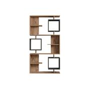 Biblioteca Icardi Anthracite and Atlantic Pine