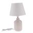 Keramická stolní lampa Alba, 40 cm, sv. béžová