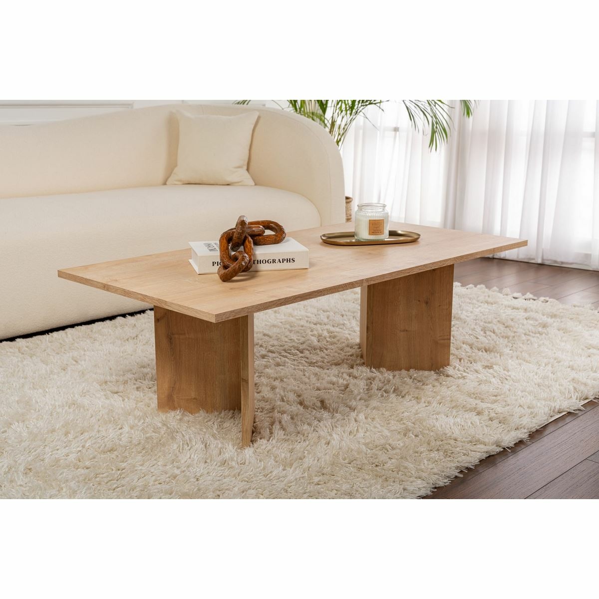 Konferenčný stolík Sabin Sapphire Oak