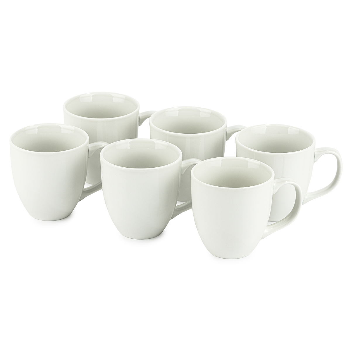 Orion Sada porcelánových hrnčekov Ida 0,47 l, 6 ks