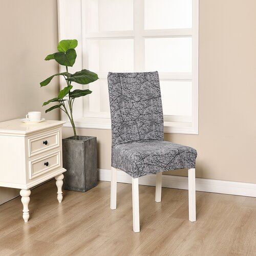 4Home Napínací potah na židli Stone 45 - 50 cm ,set 2 ks