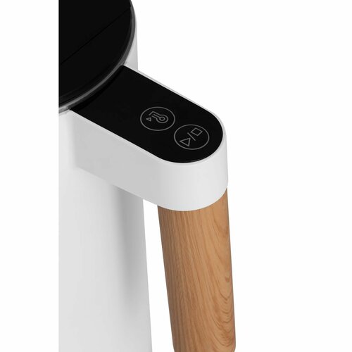 Concept RK3300 Edelstahl-Wasserkocher Salt & Pepper 1,5 l, Weiß