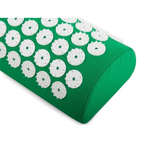 Pernă pentru gât cu acupunctură, verde