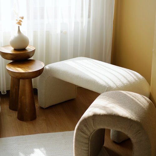 Lavice Nu Bench White