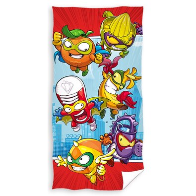 Ręcznik kąpielowy Super Zings Mega Veg Vs Great Ter, 70 x 140 cm