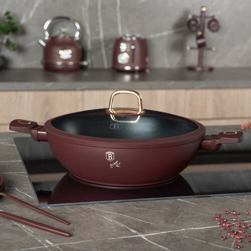 BerlingerHaus Wok s víkem Leonardo 30 cm
