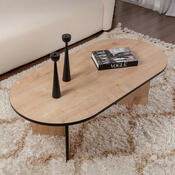 Stolik konferencyjny Sable Sapphire Oak Black