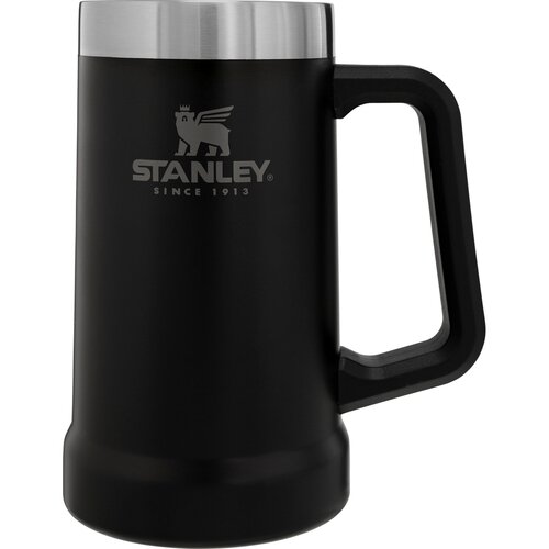 Stanley Korbel для пива Big Grip Beer Stein 700 мл Matte Black Pebble