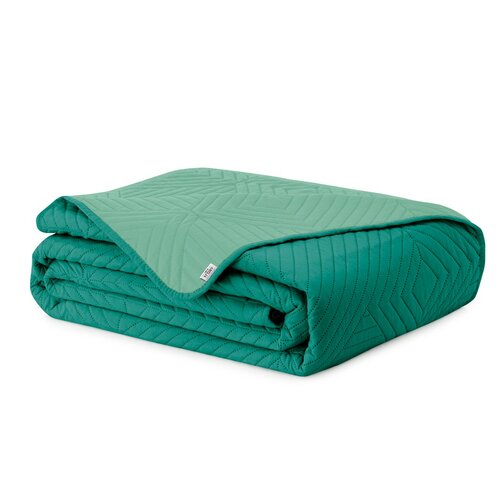 AmeliaHome Prekrivalo za posteljo Softa green -jadegreen, 220 x 240 cm