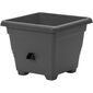 Plastia Bergamot Selbstbewässerungstopf 35 x 35 cm, Grau