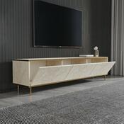 Televízny stolík Imaj Travertine and Gold