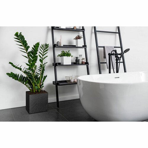 Flower Lover Samozavlažovací květináč Cubico Stoneantracit, 33 cm