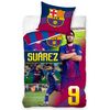 FC Barcelona Suárez pamut ágynemű, 140 x 200 cm, 70 x 80 cm
