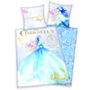 Detské bavlnené obliečky Cinderella, 140 x 200 cm, 70 x 90 cm