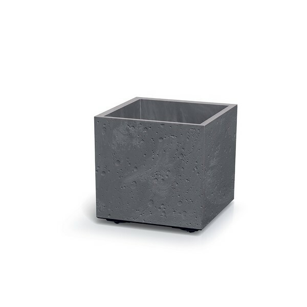 Doniczka SIERRA SQUARE BETON EFFECT 38,5 cm, szary, M