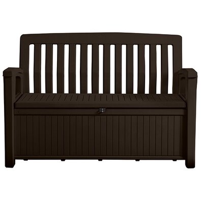 Ławka Patio Bench brązowa, 139 x 63,5 x 88 cm