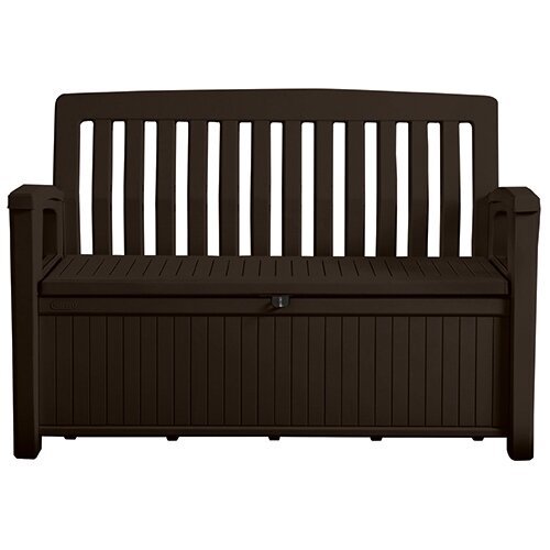 Patio Bench pad, barna, 139 x 63,5 x 88 cm