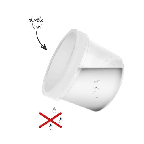 Orion Plastična posoda WHITE, 1 l