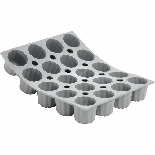 Formă de silicon De Buyer 1856.21D Mini Canelés,20 buc