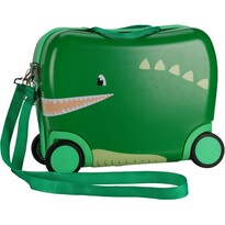 Proworld Detský cestovný kufor s popruhom Dinosaurus