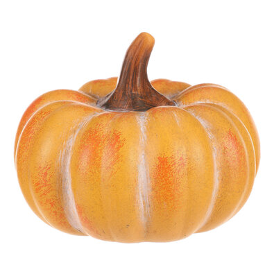 Lyuk nélküli sárga tök, kerámia, átmérő 16 cm