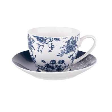 Altom Tasse mit Untertasse Elisabeth, 200 ml