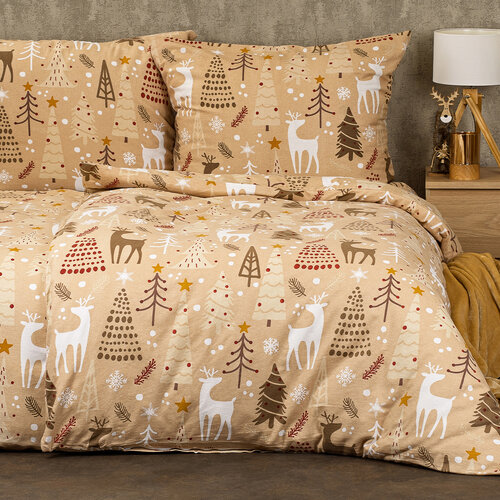 4Home Festive flanel ágyneműhuzat , 140 x 220 cm, 70 x 90 cm