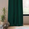 Restilo Zasłona Blackout EYELETS ciemnozielony, 140 x 245 cm