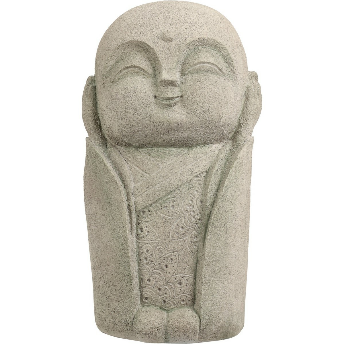 Záhradná dekorácia Budha nepočuje, 14,5 x 27 x 13 cm, polyresin