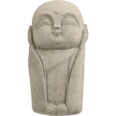Vrtna dekoracija Buda neslyší, 14,5 x 27 x 13 cm,poliresin