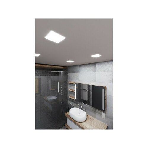 Panlux Prisadené LED svietidlo Downlight Square, 18,5 x 18,5 cm, 18 W, IP66