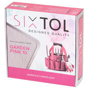 Sixtol Sada záhradného náradia Garden pink, 10 ks