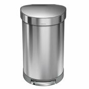 Simplehuman Pedálový odpadkový koš 45 l, matná ocel